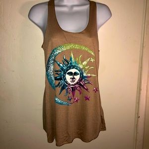 Moon beams tank top